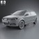 Geely MK Cross 2009 3d model
