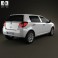 Geely MK hatchback 2009 3d model