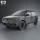 Geely MK hatchback 2009 3d model