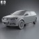 Geely MK hatchback 2009 3d model