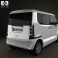 Honda N Box plus JF1 2012 3d model