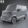 Honda N Box plus JF1 2012 3d model