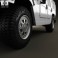Hummer H1 wagon 2005 3d model