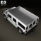 Hummer H1 wagon 2005 3d model