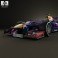 Infiniti RB9 Red Bull Racing F1 2013 3d model