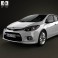 Kia Forte (Cerato / Naza / K3) hatchback 2014 3d model