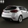 Kia Forte (Cerato / Naza / K3) hatchback 2014 3d model