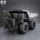Liebherr T 282B Dump Truck 2012 3d model