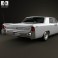 Lincoln Continental sedan 1962 3d model