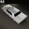 Lincoln Continental sedan 1962 3d model