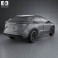Lincoln MKC 2013 3d model