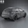 Mercedes-Benz A-class with HQ interior 2013 3d model
