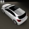 Mercedes-Benz A-class with HQ interior 2013 3d model