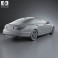 Mercedes-Benz CLS-Class 63 AMG 2012 3d model