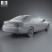 Mercedes-Benz E-class (W212) sedan 2014 3d model