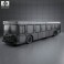 New Flyer D40LF Bus 2010 3d model