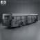 New Flyer D40LF Bus 2010 3d model