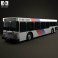 New Flyer D40LF Bus 2010 3d model