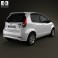 Perodua MyVi 2012 3d model