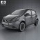 Perodua MyVi 2012 3d model