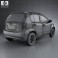 Perodua MyVi 2012 3d model