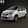 Perodua MyVi 2012 3d model