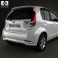 Perodua MyVi 2012 3d model