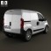 Peugeot Bipper Panel Van 2011 3d model