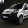 Peugeot Bipper Panel Van 2011 3d model