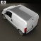 Peugeot Bipper Panel Van 2011 3d model