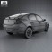 Proton Gen-2 hatchback 2012 3d model