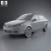 Proton Saga FLX 2012 3d model