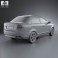 Proton Saga FLX 2012 3d model