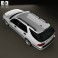 Saab 9-5 Aero wagon 2005 3d model