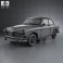 Volvo Amazon coupe 1961 3d model