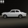 Volvo Amazon coupe 1961 3d model