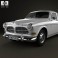 Volvo Amazon coupe 1961 3d model