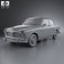 Volvo Amazon coupe 1961 3d model