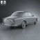Volvo Amazon coupe 1961 3d model