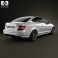 Mercedes-Benz C-Class 63 AMG coupe 2012 3d model