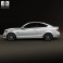 Mercedes-Benz C-Class 63 AMG coupe 2012 3d model