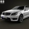 Mercedes-Benz C-Class 63 AMG coupe 2012 3d model