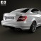 Mercedes-Benz C-Class 63 AMG coupe 2012 3d model