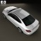 Mercedes-Benz C-Class 63 AMG coupe 2012 3d model