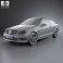 Mercedes-Benz C-Class 63 AMG coupe 2012 3d model