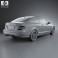 Mercedes-Benz C-Class 63 AMG coupe 2012 3d model