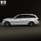 Mercedes-Benz C-Class 63 AMG estate 2012 3d model