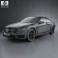 Mercedes-Benz CL-Class 65 AMG 2012 3d model