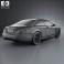 Mercedes-Benz CL-Class 65 AMG 2012 3d model