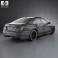 Mercedes-Benz S-class 65 AMG 2012 3d model